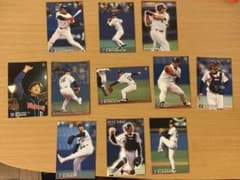 カルビー 2001 プロ野球カード ヤクルトスワローズ 11枚セット（その1）のサムネイル