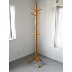 ヴィンテージ 木製 ポールハンガー/スタンド 北欧モダン ミッド