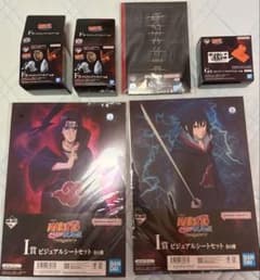 NARUTO 이치 반 쿠지 F상 G상 I상 세트 풍영탈환편 데스크탑