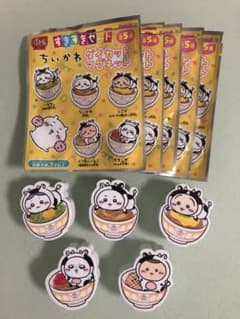 すき家　ちいかわ　ダイカットマグネット　コンプセットのサムネイル