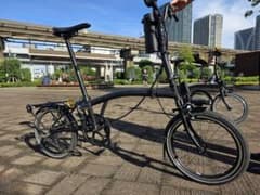 BROMPTON P Line Explore 12速 ブラックラッカー - メルカリ