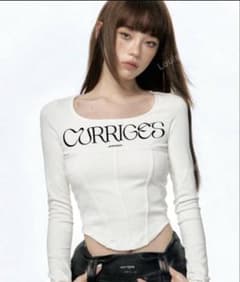 CURRIGES ホワイト 長袖カットソーのサムネイル