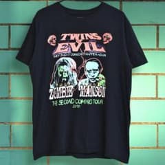 ぺ*様 Twins of Evil マリリンマンソン ロブゾンビ Tシャツ ブラ