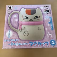 ニャンコ先生雪の日ほっこりマグカップのサムネイル