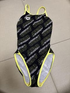 arena 練習用水着 Sサイズ ブラック イエロー - メルカリ