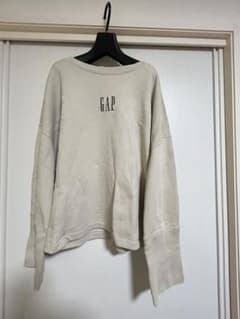 GAP クルーネック スウェット アイボリーのサムネイル