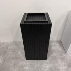 ZitAゴミ箱45LスクエアSQUARE自動開閉ゴミ箱ブラック - メルカリ