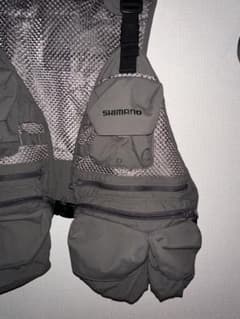 SHIMANO メッシュフィッシングベスト グレー SHIMANO メッシュフィッシングベスト グレー - メルカリ
