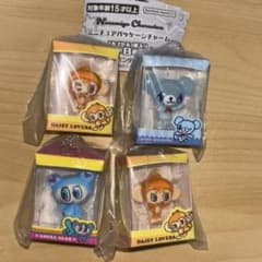 ナルミヤキャラクターズミニチュアパッケージチャームガチャガチャ　4個セットのサムネイル