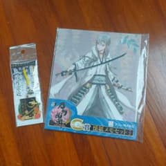 刀剣乱舞 みんなのくじ G賞 懐紙メモセット 三日月宗近 ストラップのサムネイル
