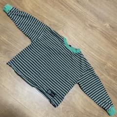 ボーダー柄 長袖カットソー キッズ