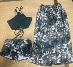 販売9月中】セパレート水着 3点セット 花柄 - メルカリ