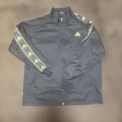 adidas トラックジャケット ブラック イエローのサムネイル