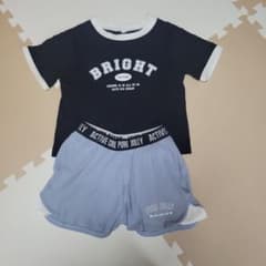 女の子　Tシャツ　ショートパンツ　ルームウェア　130.140のサムネイル