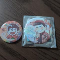 おそ松さん 松野おそ松 缶バッジ 2個セット　10周年のサムネイル