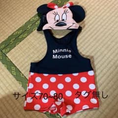 水着70~80 ミニーマウス タグ無しのサムネイル