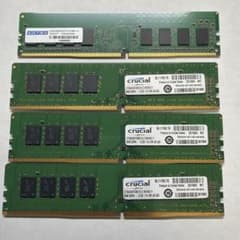 DDR4 メモリ 8GB 4枚 32GB - メルカリ