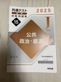 2025 共通テスト直前対策問題集 公共 政治・経済 マークシート付のサムネイル