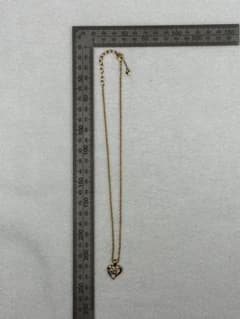 NINA RICCI　ネックレス　ハート　NRロゴ　ｗ1626-0922-6-9