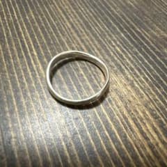 シルバー925 ウェーブデザイン リングのサムネイル