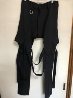 kiryuyrikキリュウキリュウダブルボンテージパンツ黒 kiryuyrikキリュウキリュウダブルボンテージパンツ黒 - メルカリ