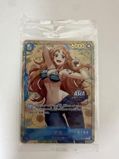 ワンピース ナミ P-112 シリアル 0196 未開封 プロモ - メルカリ