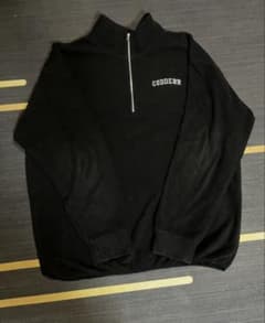 CODDERR 配色 ロゴ刺繍フリースアノラックハーフジッププルオーバーのサムネイル