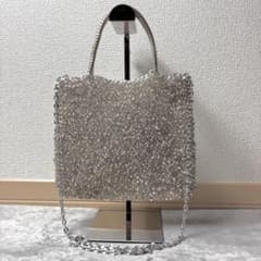 人気色シルバー✨アンテプリマ ミディアム シルバー チェーン付き アンテプリマ ミディアム チェーン付き シルバー スタンダード 人気