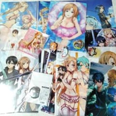 ソードアート・オンライン SAO 水着 クリアファイル アスナ まとめ売り 