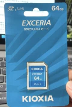 KIOXIA EXCERIA 64GB SDXC UHS-Iカードのサムネイル