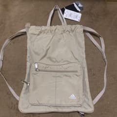 アディダス adidas ナップサック ベージュのサムネイル