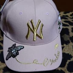 ☆新品・送料込☆ MLB ヤンキース 刺繍キャップのサムネイル