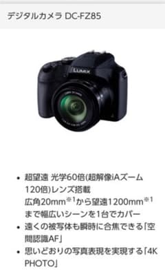 LUMIX デジタルカメラ DC-FZ85のサムネイル