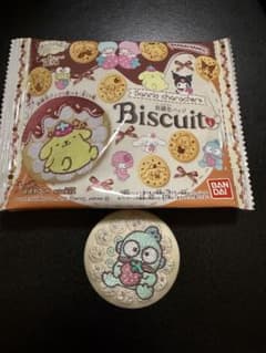 サンリオキャラクターズ 刺繍缶バッジビスケット4 ハンギョドン