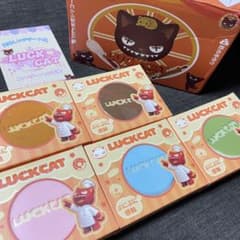 LUCKCAT ラックキャット　爆汁　シュフレ　水感　スクイーズ　全色5個セット LUCKCAT ラックキャット 爆汁 シュフレ 水感 スクイーズ 全色5個セット