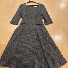 CELFORD トリプルクロスワンピース⚫︎ツイード ひざ丈ワンピース2025年のサムネイル