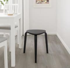 IKEA KYRRE シルレ スツール ブラック イケア - メルカリ