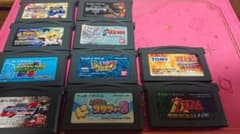 ゲームボーイアドバンス ソフト 10本セットのサムネイル