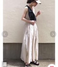 ノースリーブロングワンピースのサムネイル