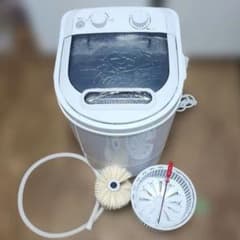 小型洗濯機 透明な蓋付きのサムネイル