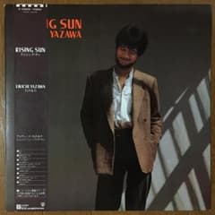 矢沢永吉『RISING SUN』アナログ帯付美品LPレコード - メルカリ