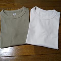 UNIQLO U クルーネックT 半袖 2枚セット Mサイズのサムネイル