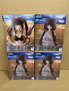 新品未開封 デート・ア・ライブⅤ テルマエ 時崎狂三 おさげ フィギュア 4個