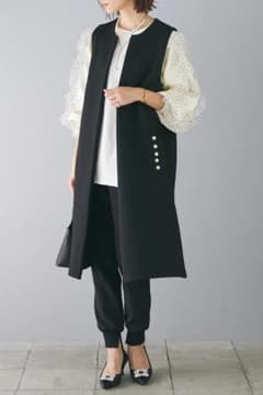 《みゆみゆ様専用》新品✧タグ付き✧セットアップ　BLACK3点【Frene】のサムネイル