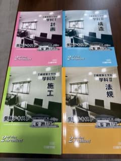 【値下げ】2級建築士学科テキストセット　日建のサムネイル