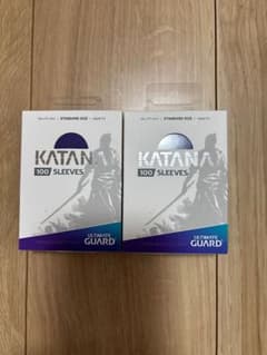 ULTIMATE GUARD KATANA スリーブ 199枚 パープル