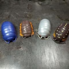 ダンゴムシカプセルトイ4色セットのサムネイル