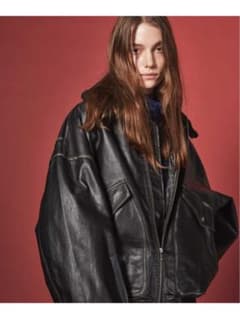 Maison Special G-1 レザージャケット バッファローレザーのサムネイル