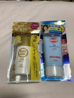 コーセー サンカツト UVエッセンス スキンアクアウォーターマジックUVオイルのサムネイル