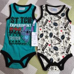 【★みくろ 様専用★】スティッチ ノースリーブ ロンパースのサムネイル
